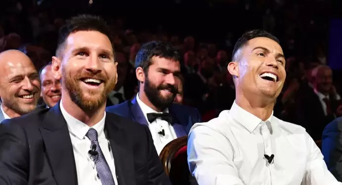 Messi y Cristiano