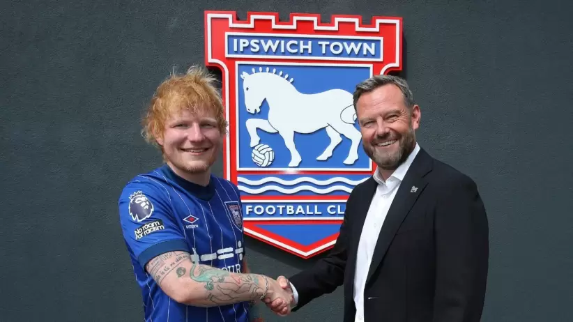 Ed Sheeran Ipswich Town