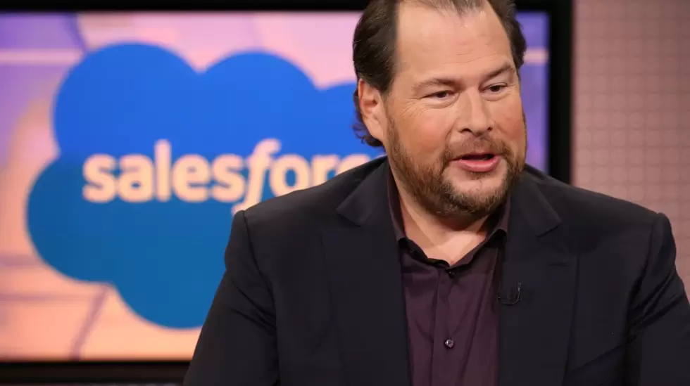 Marc Benioff, presidente y director ejecutivo de Salesforce