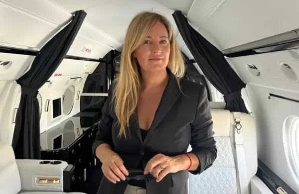 La mujer que busca cambiar el rumbo de la aviacin ejecutiva