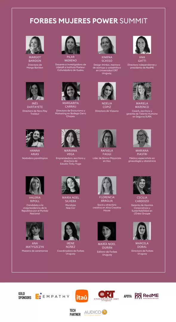 Speakers tercera edicin Mujeres Power Uruguay