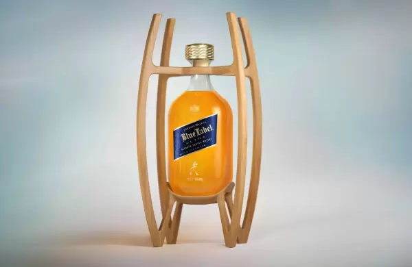 Johnnie Walker promociona la botella de whisky de vidrio ms liviana del mundo