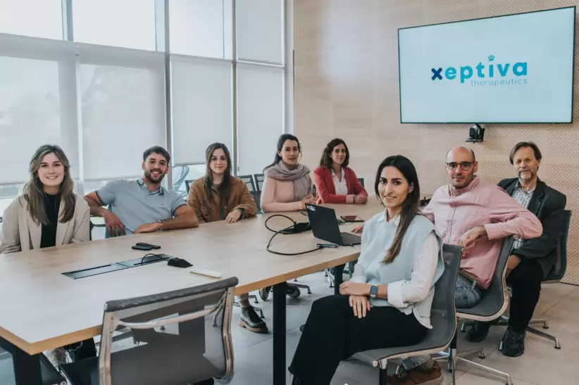 El equipo de Xeptiva Therapeutics. Foto: Gentileza Xeptiva.