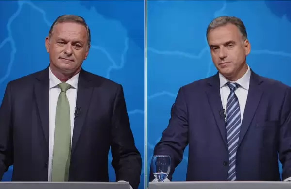 Debate presidencial en Uruguay: el cruce de Delgado y Orsi por la suba de impuestos