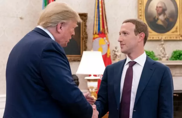 Tras largos años de conflicto, Mark Zuckerberg se reunió con Donald Trump en Florida: ¿Se avecinan novedades?