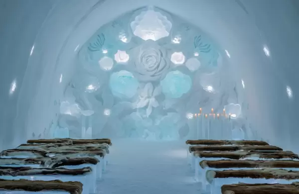 Este hotel de hielo es el primer complejo turstico congelado del mundo