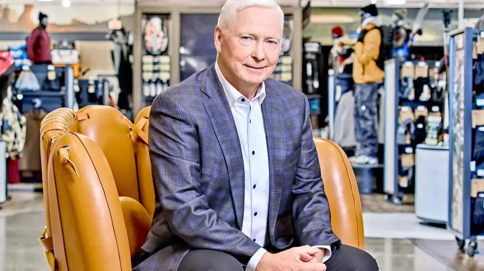 Ed Stack, presidente ejecutivo de Dick's Sporting Goods, en la "Casa del Deporte