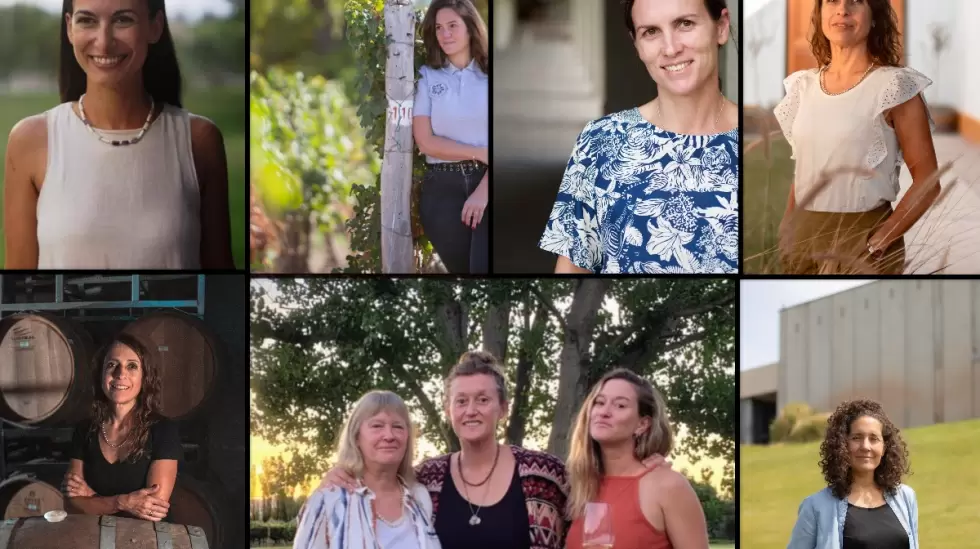 mujeres vino