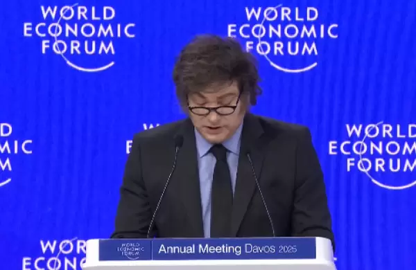 Milei en Davos: "El virus mental de la ideología woke es la gran epidemia de nuestra época"