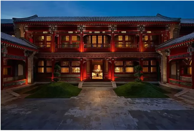 El impresionante Waldorf Astoria Beijing.