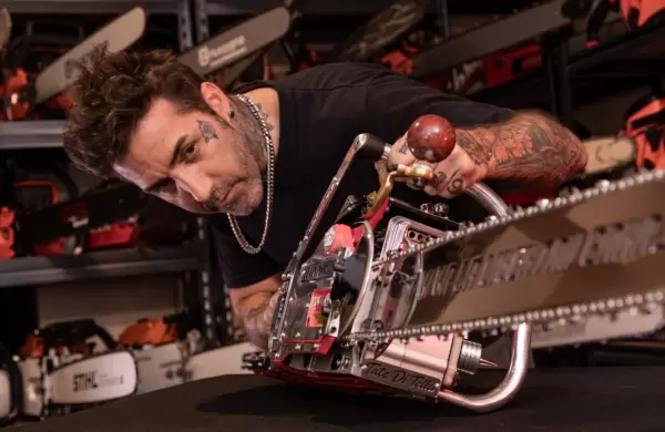 La historia detrs de la motosierra presidencial: quin es el artista que ide la pieza que enamora a Javier Milei