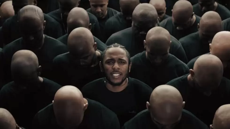 Kendrick Lamar en el video de la cancin "Humble"