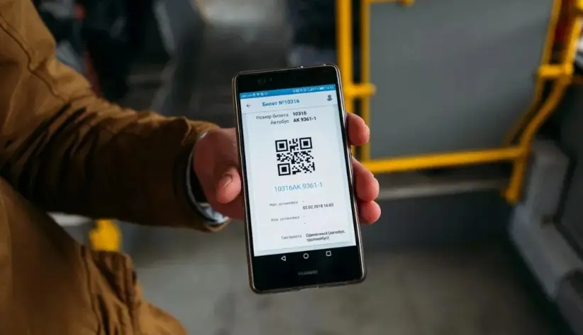 Pago QR en transporte público
