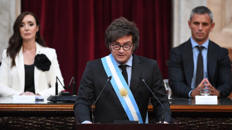 Milei ratificó en el Congreso que va por un acuerdo de libre comercio ...
