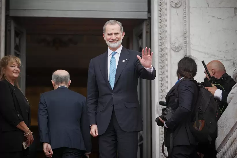 Rey de Espaa, Felipe VI. Foto: Nicols Garrido.