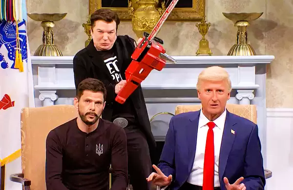 Saturday Night Live convierte "la cumbre Trump-Zelenskyy" en una parodia nivel viral