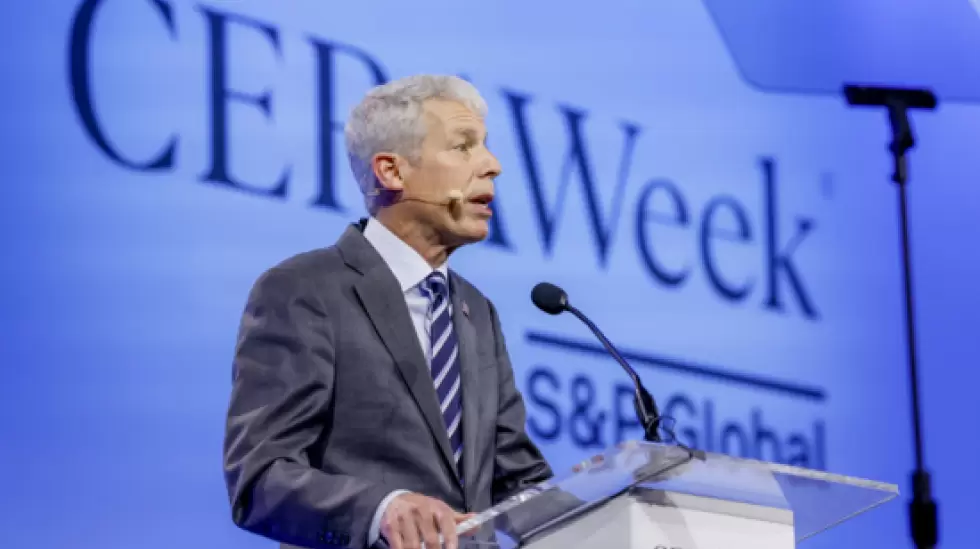 Chris Wright, secretario de Energa de los Estados Unidos en el CERAWeek S&P Glo