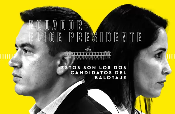 Ecuador elige presidente: estos son los dos candidatos del balotaje