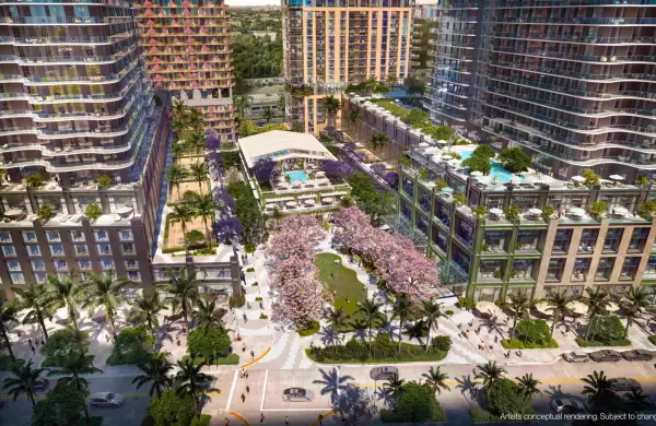 A tono con el boom del paddle en Estados Unidos, un desarrollador argentino lanza un proyecto de lujo en Miami con su propio club de 8 canchas