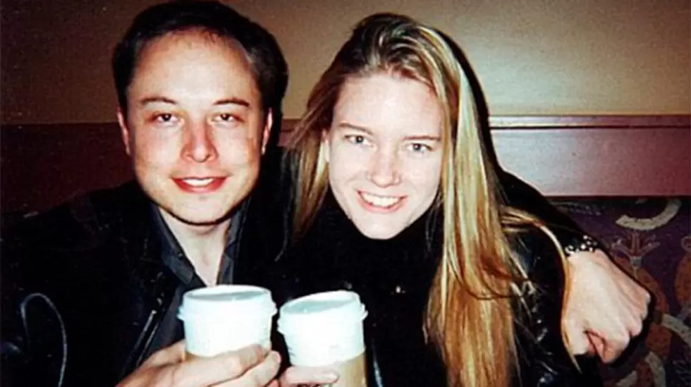 elon musk y esposa