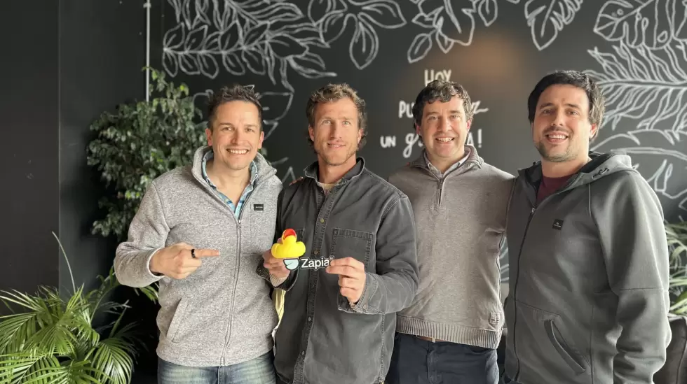Martn Alcal Rub, Nicols Loeff, Juan Pablo Pereira, Juan Olloniego y Pablo Ro