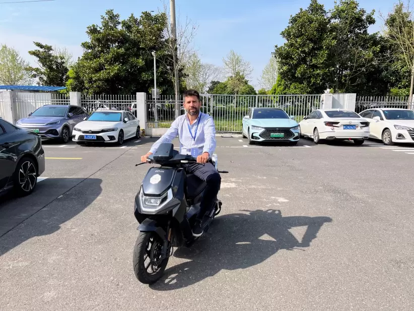 Las motos eléctricas de Swapy. Gentileza: Swapy