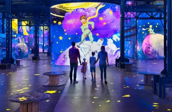 As es la exposicin inmersiva en Pars que revive el universo potico de "El Principito"