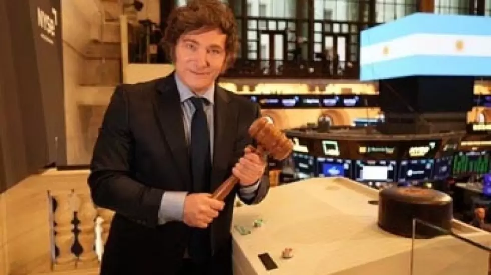Milei en Wall Street