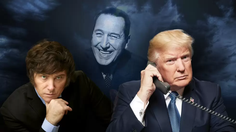 Milei, Trump y Pern