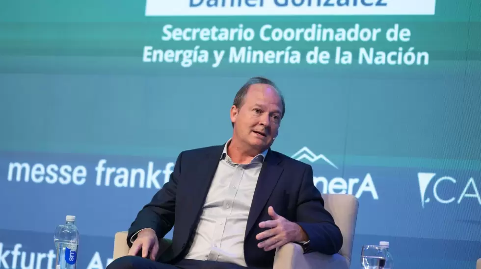 Daniel Gonzlez - secretario coordinador de energia y mineria nacion