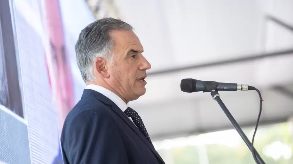 Yamand Orsi en el Da de la Exportacin. Foto: Presidencia