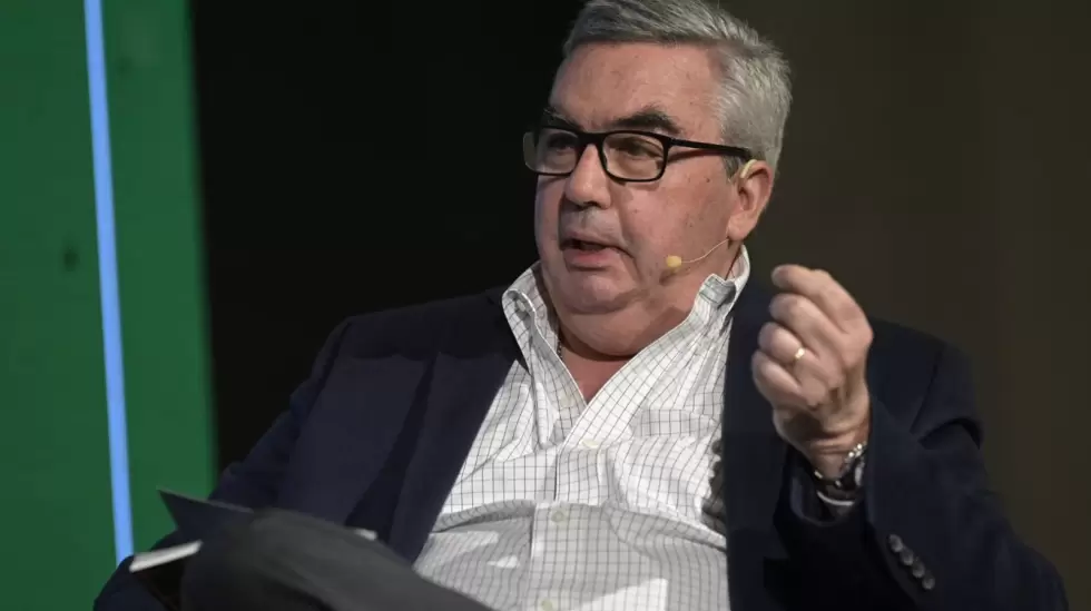 Martn Secco, director en Frigorfico San Jacinto. Foto. Diego Olivera.