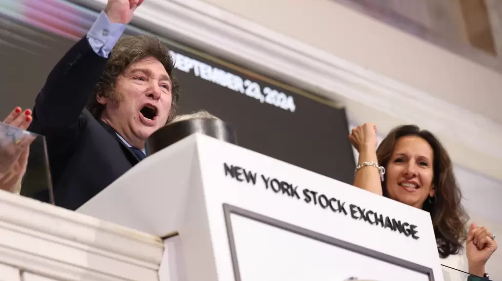 Milei en Wall Street