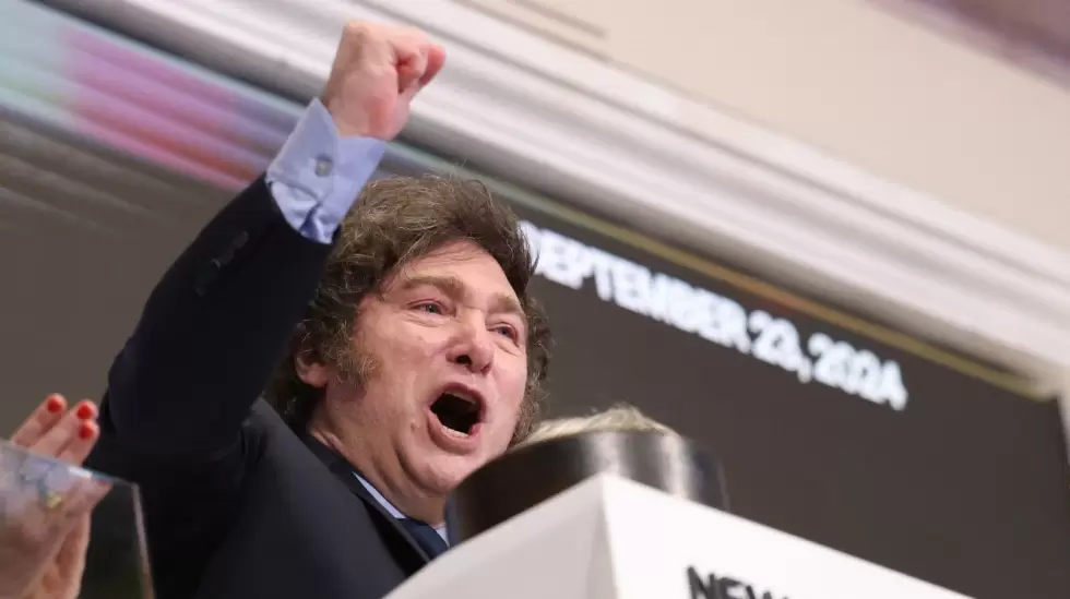 Milei en Wall Street