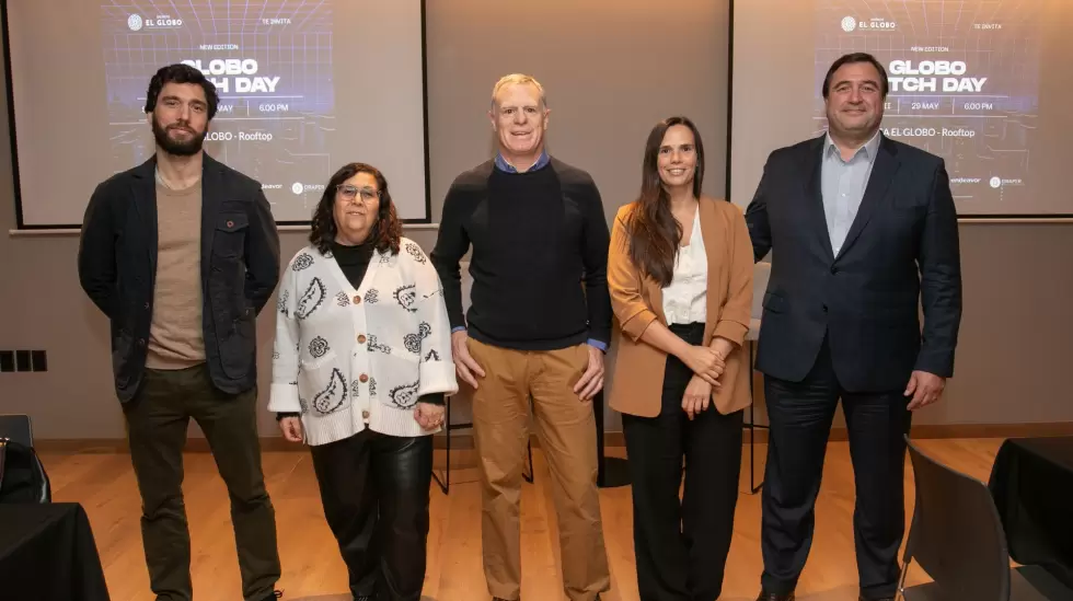 ignacio Campo, Sara Goldberg, Enrique Topolansky, Anala Migues y Valentn Bueno
