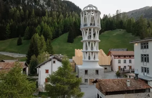 Cmo es el edificio impreso en 3D ms alto del mundo y en qu pueblo diminuto de Europa se encuentra