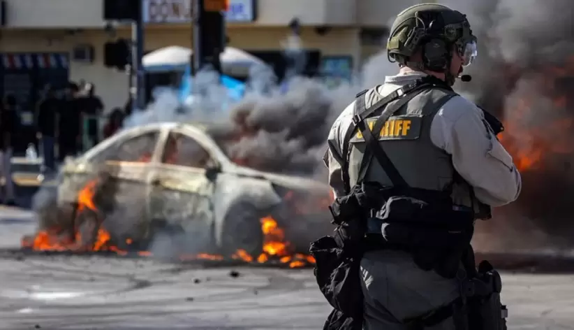 los angeles disturbios