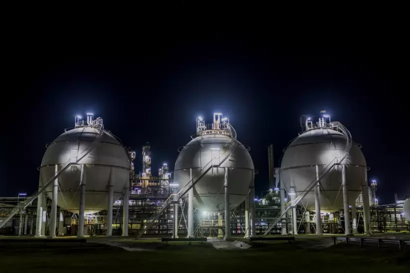 Planta de Unipar en Baha Blanca