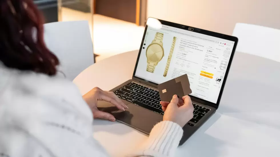 Compras online, comercio electrnico, e-commerce, ecommerce. Foto: Pexels.