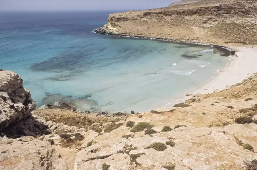 Spiaggia dei conigli, lampedusa, italy. (Photo by: Universal Archive/Universal Images Group via Getty Images)