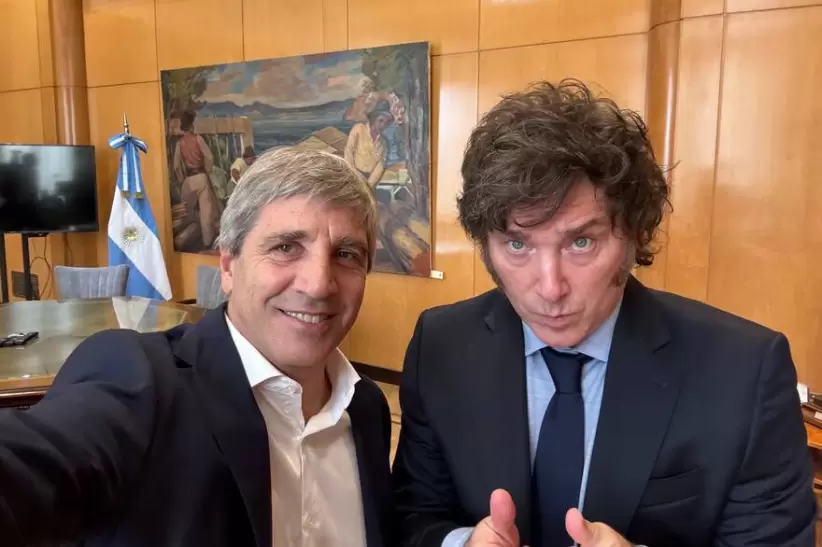 Milei con Caputo