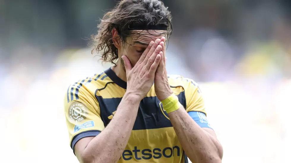 edinson cavani mundial de clubes boca