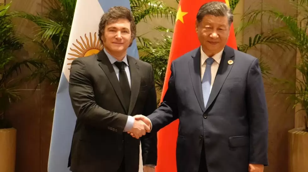 Milei y Xi Jinping