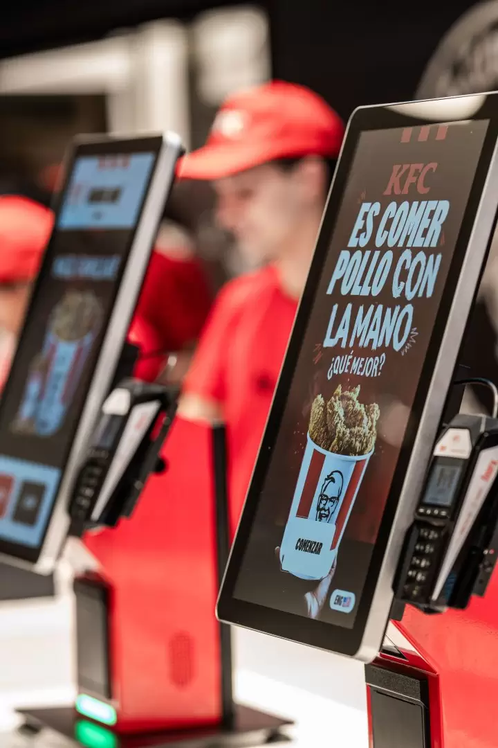 El primer local de KFC en Uruguay. Foto: Gentileza KFC