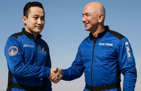 Pag US$ 28 millones y finalmente viajar al espacio: quin es Justin Sun, el polmico magnate crypto vinculado a Trump