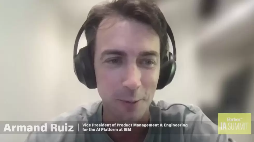 Armand Ruiz, Vice President of Product Management & Engineering for the AI Platf