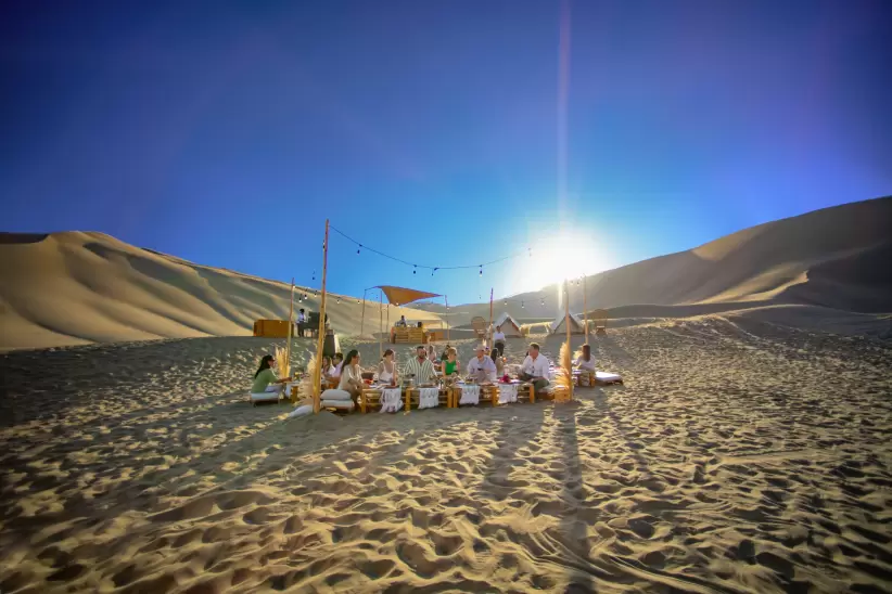 Actividades en el desierto (Foto: Alex Freundt / Promper).