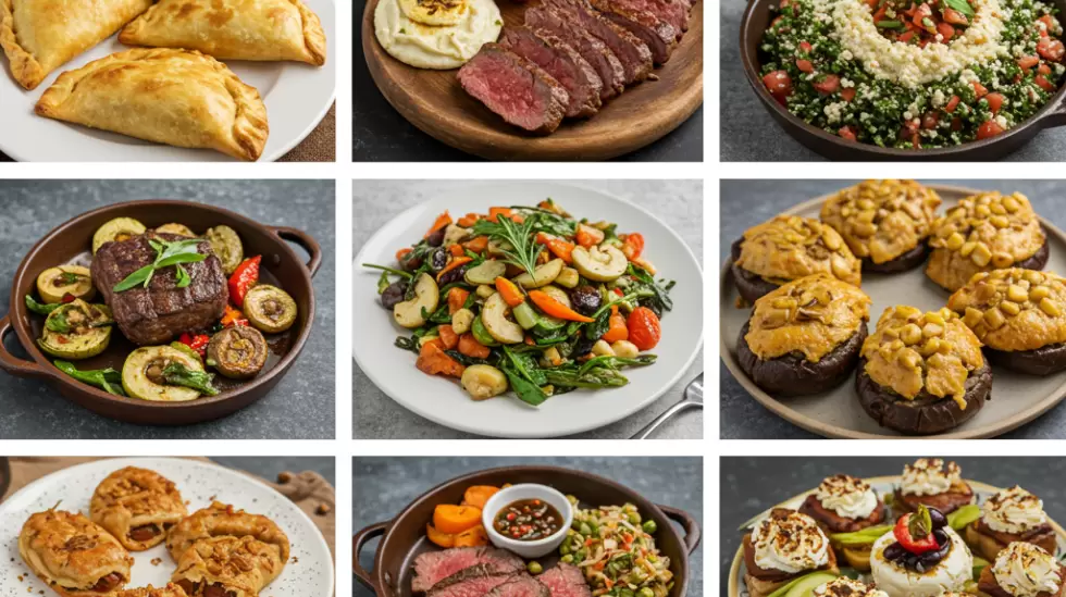 collage comida