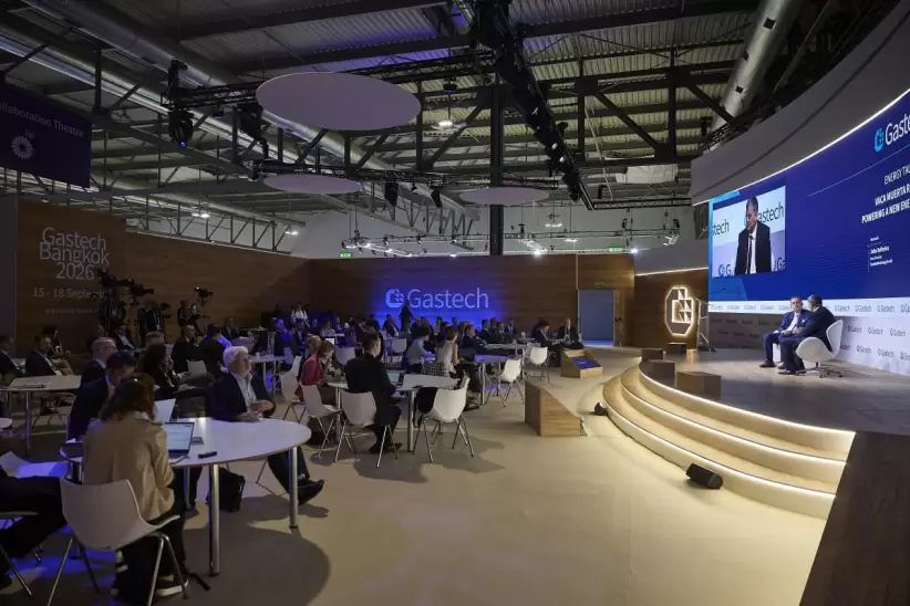 Horacio Marín en la Gastech 2025