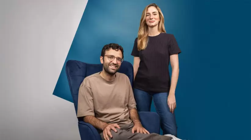 Los cofundadores de Kalshi, Tarek Mansour y Luana Lopes Lara